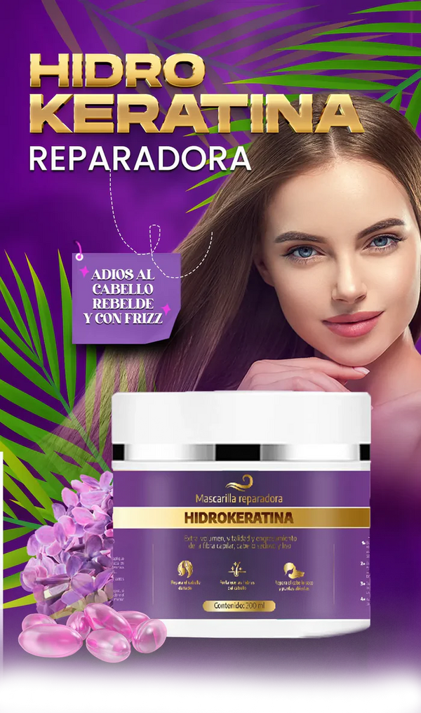 🤩HIDRO KERATINA REPARADORA🤩 PAGO CONTRAENTREGA + ENVIO GRATIS