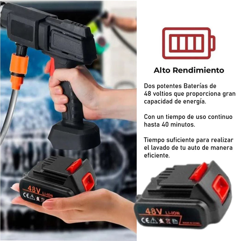 🚚 PAGO CONTRAENTREGA 🚚 Arviroz™ - Pistola Lavadora Baterías Inalámbrica + Envio Grátis