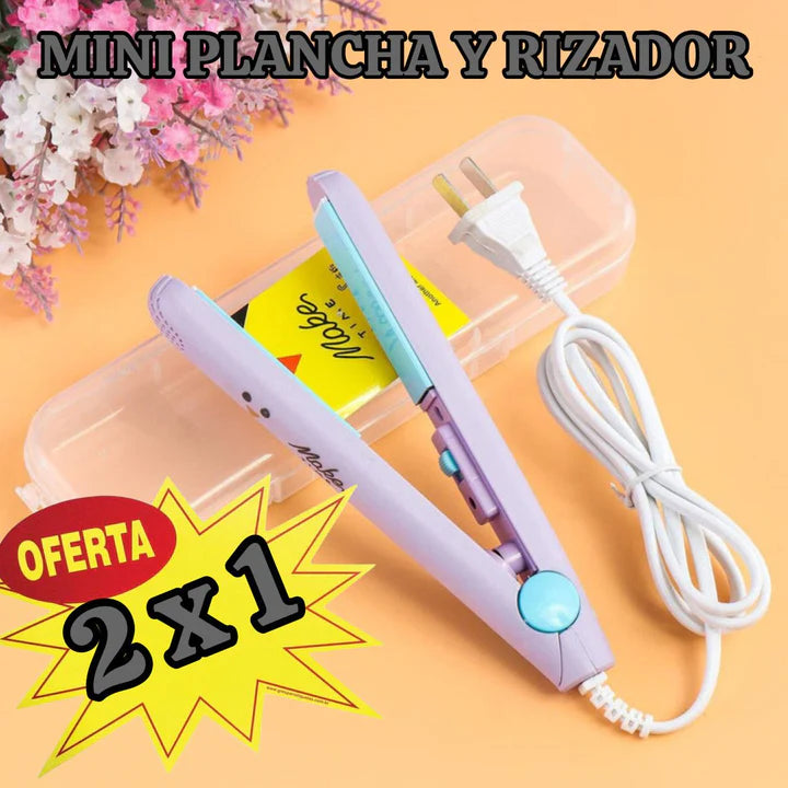 🚚 PAGO CONTRAENTREGA 🚚 Mini Plancha Cabello Cerámica + ENVIO GRATIS